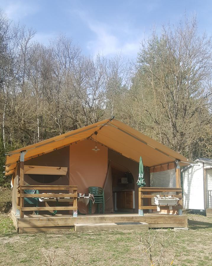 Camping Le Pesquier Hotel Castellane Bagian luar foto